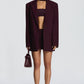 Reece Blazer - Plum
