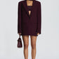 Reece Blazer - Plum