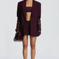 Reece Blazer - Plum