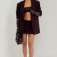 Reece Blazer - Plum