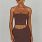 Rein Mini Skirt - Chocolate