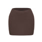Rein Mini Skirt - Chocolate