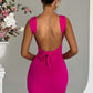 Ria Mini Dress - Hot Pink