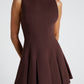 Rory Mini Dress - Plum Brown