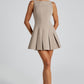 Rory Mini Dress - Taupe