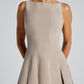 Rory Mini Dress - Taupe