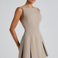 Rory Mini Dress - Taupe