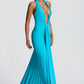Rosetta Maxi Dress - Aqua