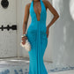 Rosetta Maxi Dress - Aqua