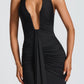Rosetta Maxi Dress - Black