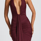Rosetta Maxi Dress - Cherry Lacquer