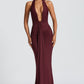 Rosetta Maxi Dress - Cherry Lacquer