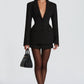 Rowena Blazer - Black