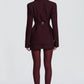 Rowena Blazer - Plum