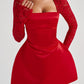 Sadie Mini Dress - Red