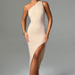 Saffira Midi Dress - Nude