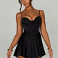 Saffron Playsuit - Black