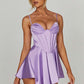 Saffron Playsuit - Purple