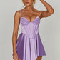 Saffron Playsuit - Purple