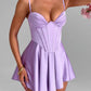 Saffron Playsuit - Purple