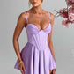 Saffron Playsuit - Purple