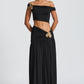 Saira Maxi Skirt - Black