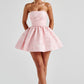 Salome Mini Dress - Blush