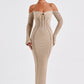 Samariah Maxi Dress - Beige