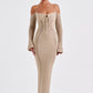 Samariah Maxi Dress - Beige