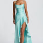 Samira Maxi Dress - Aqua