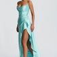 Samira Maxi Dress - Aqua