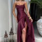 Samira Maxi Dress - Cherry Lacquer
