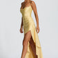 Samira Maxi Dress - Lemon