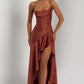 Samira Maxi Dress - Rust