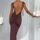 Sanya Maxi Dress - Chocolate