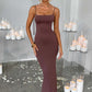 Sanya Maxi Dress - Chocolate