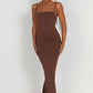 Sanya Maxi Dress - Chocolate