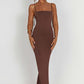 Sanya Maxi Dress - Chocolate