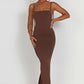 Sanya Maxi Dress - Chocolate