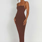 Sanya Maxi Dress - Chocolate