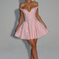 Sapphire Mini Dress - Blush