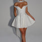 Sapphire Mini Dress - Ivory