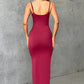 Saskia Maxi Dress - Cherry