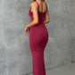 Saskia Maxi Dress - Cherry