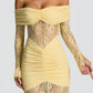 Sauline Maxi Dress - Lemon