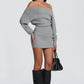 Sawyer Mini Dress - Light Grey