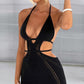 Selena Mini Dress - Black