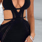 Selena Mini Dress - Black