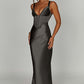 Shae Maxi Dress - Charcoal