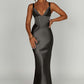 Shae Maxi Dress - Charcoal
